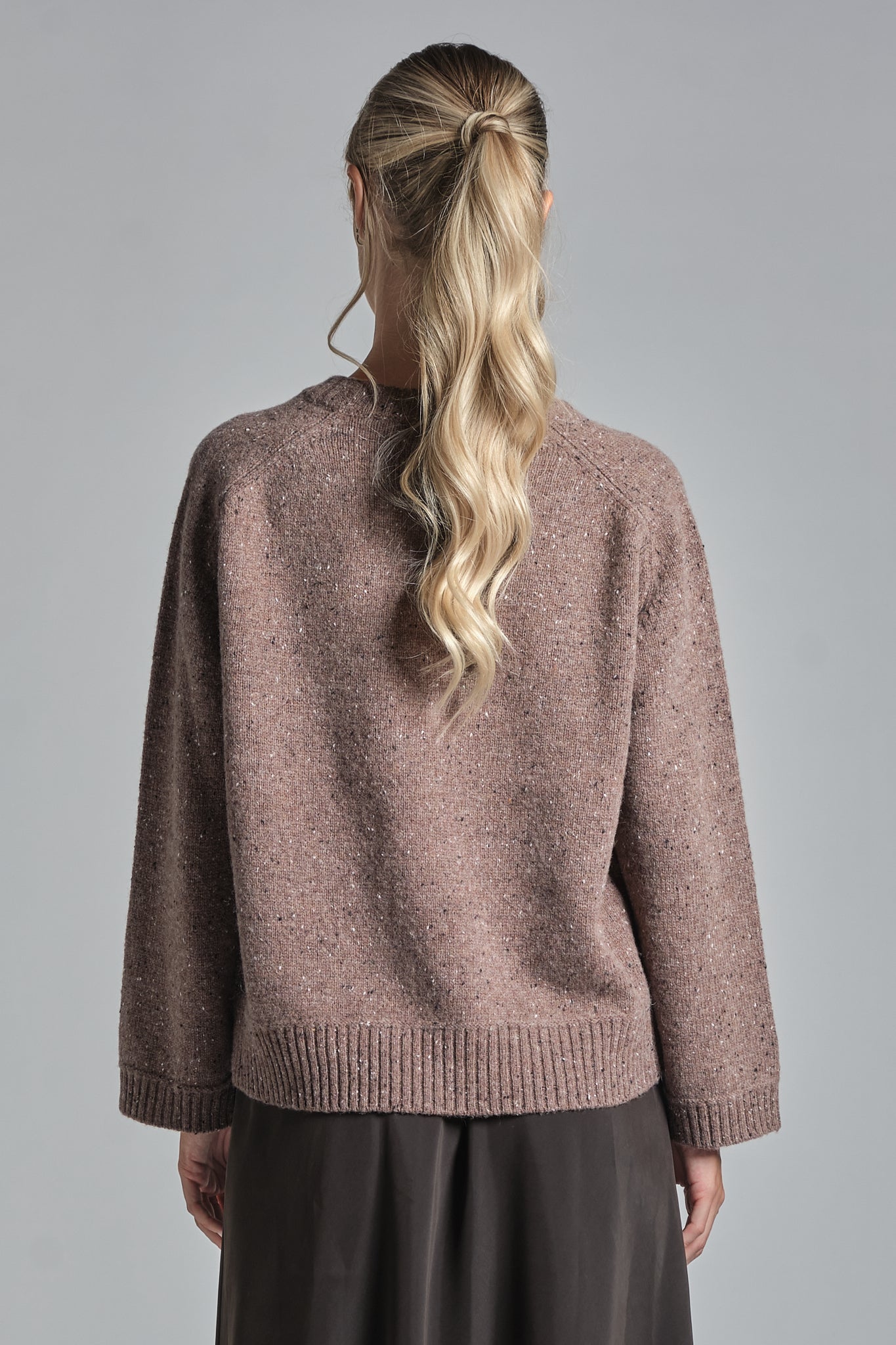 GERY TURTLENECK IN SHELLEY WOOL