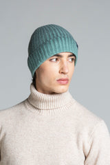 JAMES CAPS IN MIXED WOOL COLD DYED