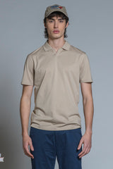 JAMIE POLO SKIPPER MERCERIZED JERSEY