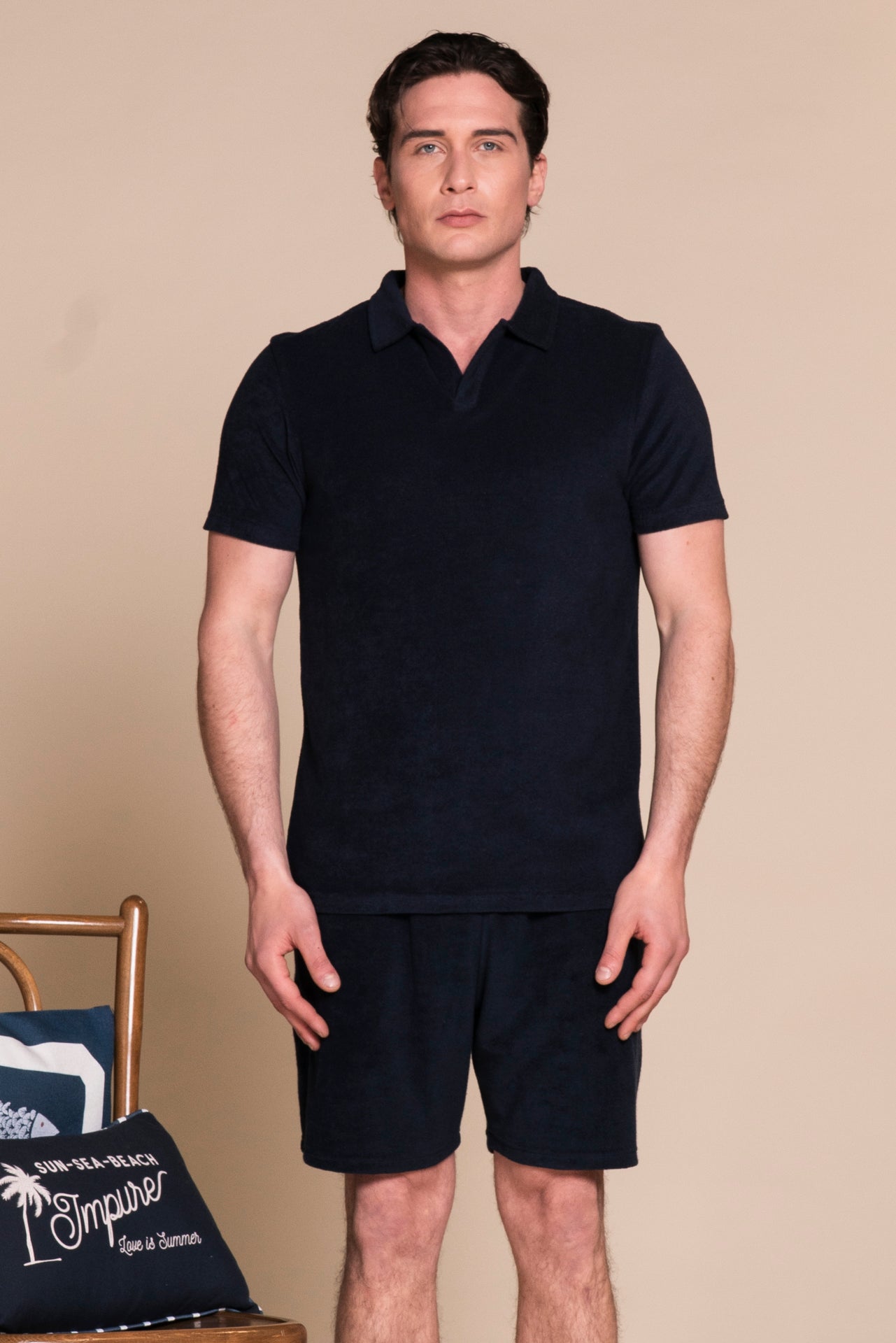 JAMIE POLO SKIPPER IN TOWEL 