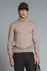 JERRY TURTLENECK IN 100% MERCERIZED