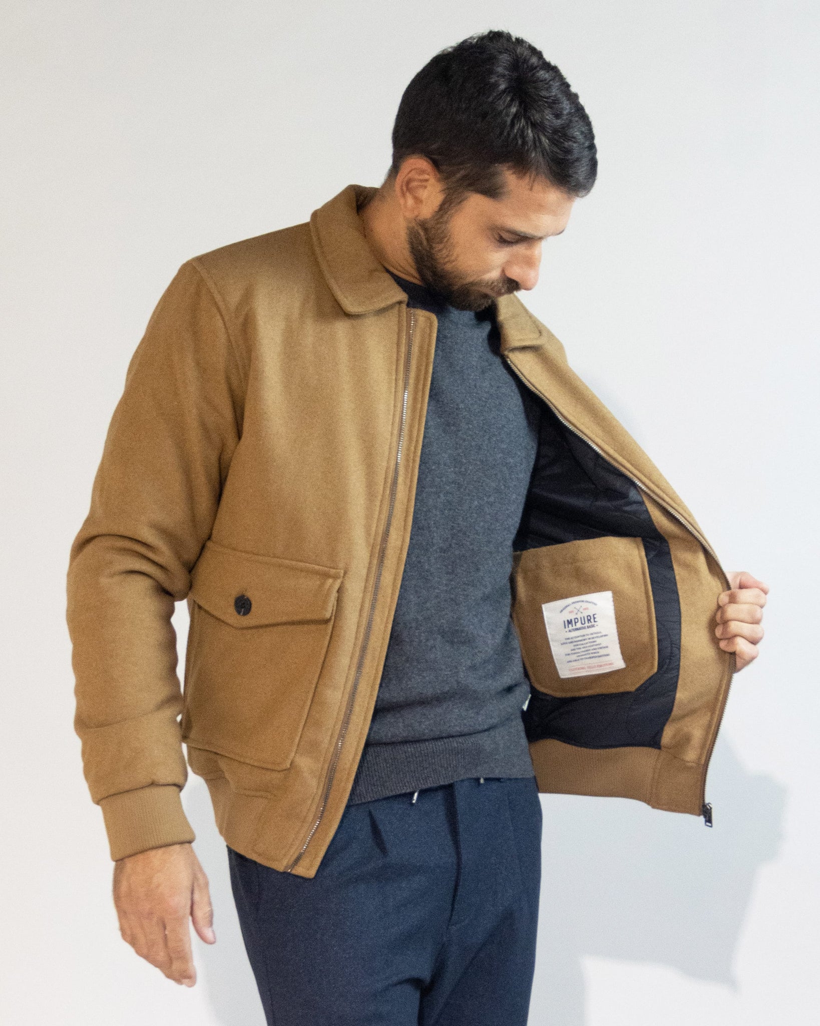 BOMBER MISTO LANA