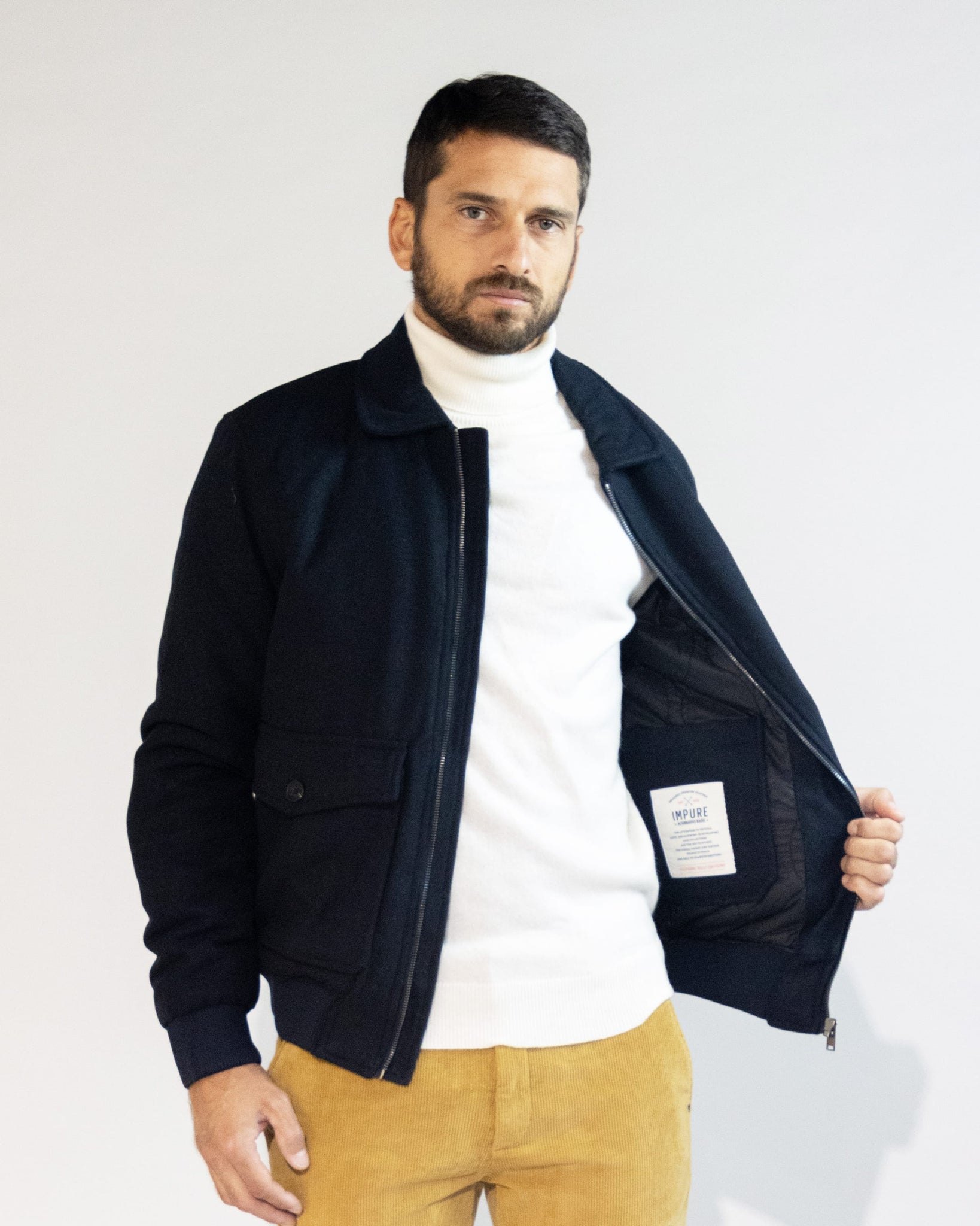 BOMBER MISTO LANA