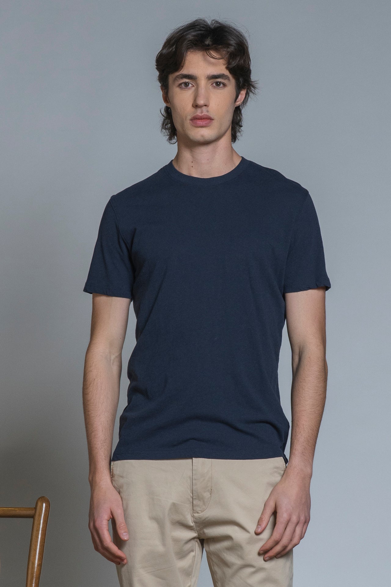 JOSHUA TSHIRT  IN MIXED LINEN