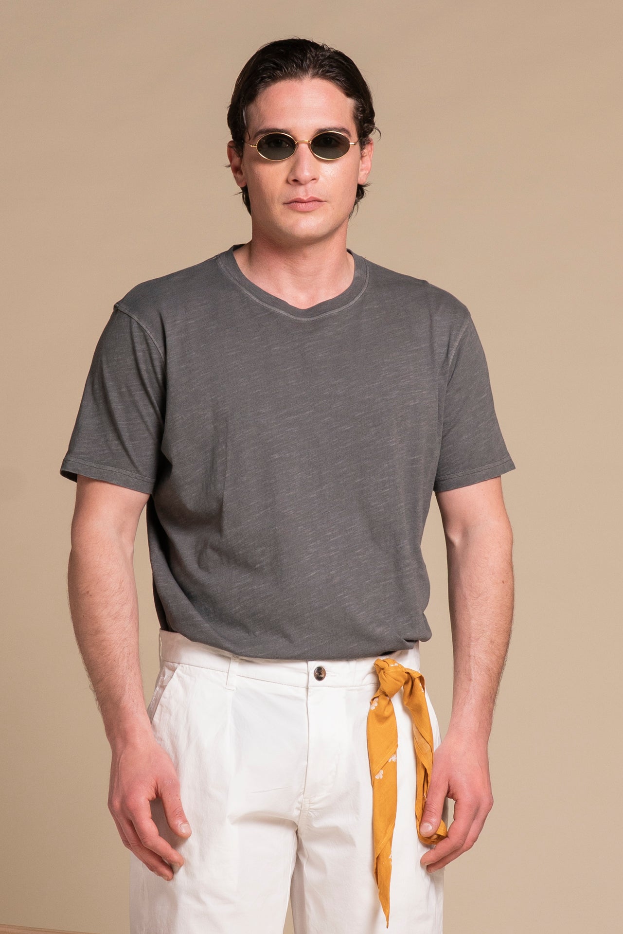 JOSHUA T.SHIRT IN JERSEY SLUB