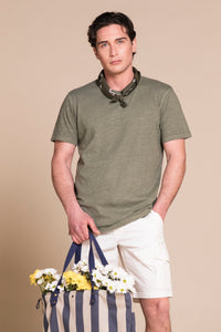 JOSHUA T.SHIRT IN JERSEY SLUB