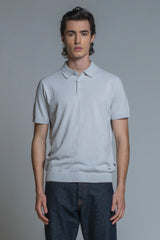 JOYCE SWEATER POLO IN COTTON CREPE