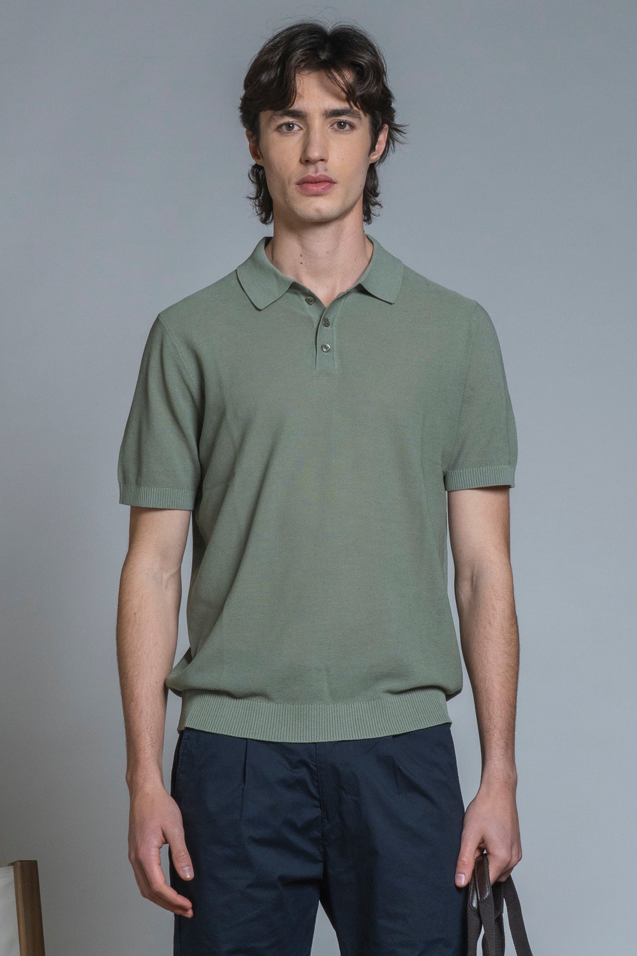 JOYCE SWEATER POLO IN COTTON