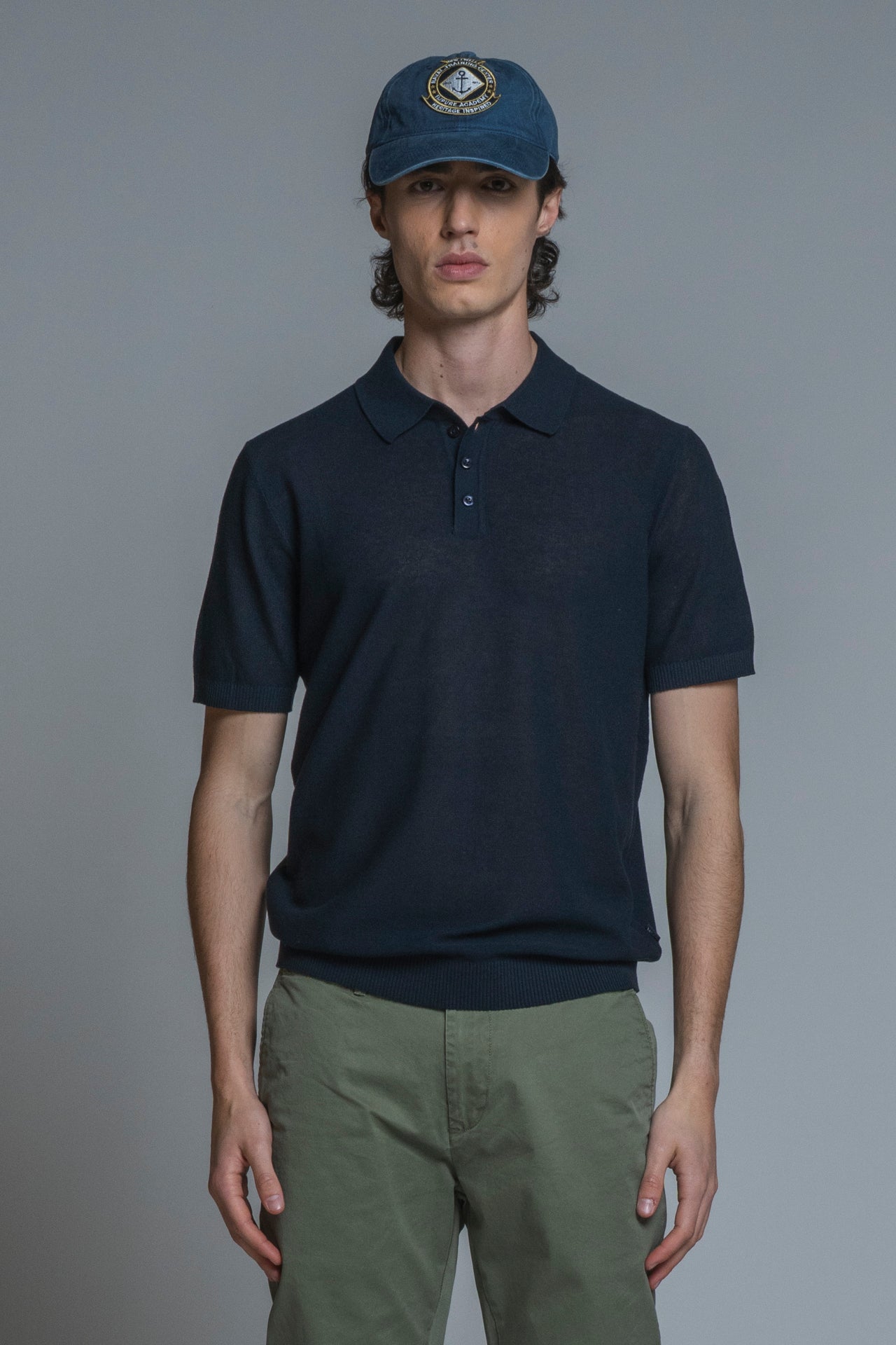 JOYCE SWEATER POLO IN COTTON