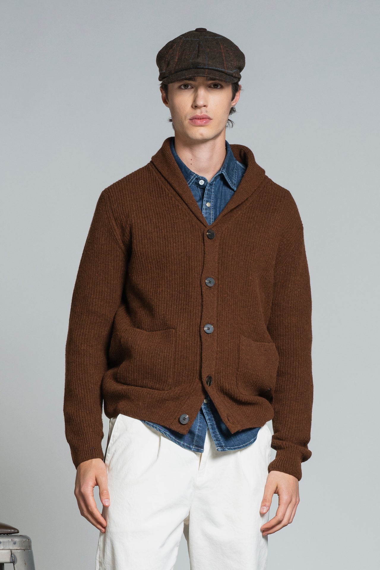 KEANU CARDIGAN IN LAMBSWOOL