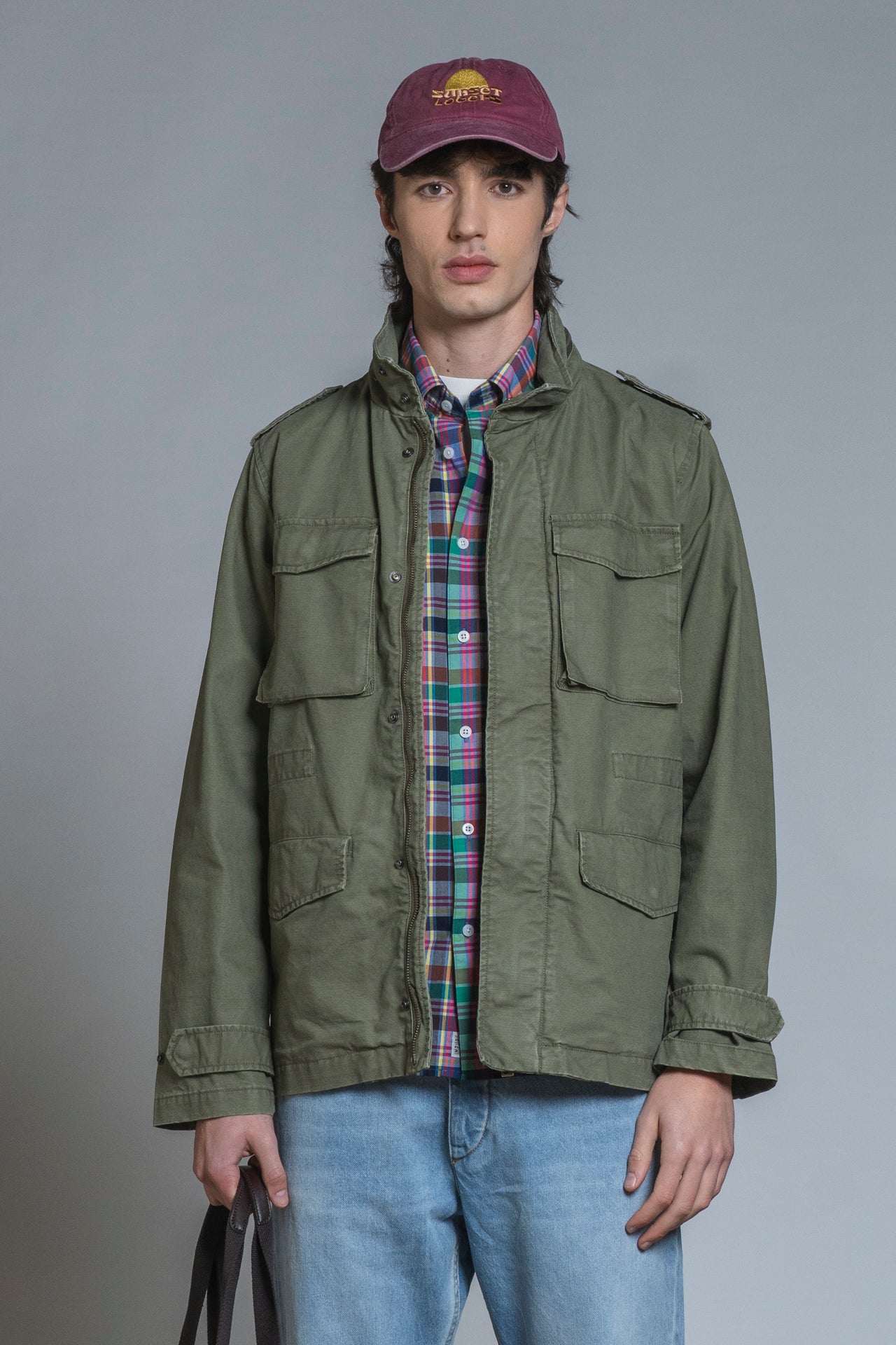 KENT FIELD JACKET COTTON SLUB 