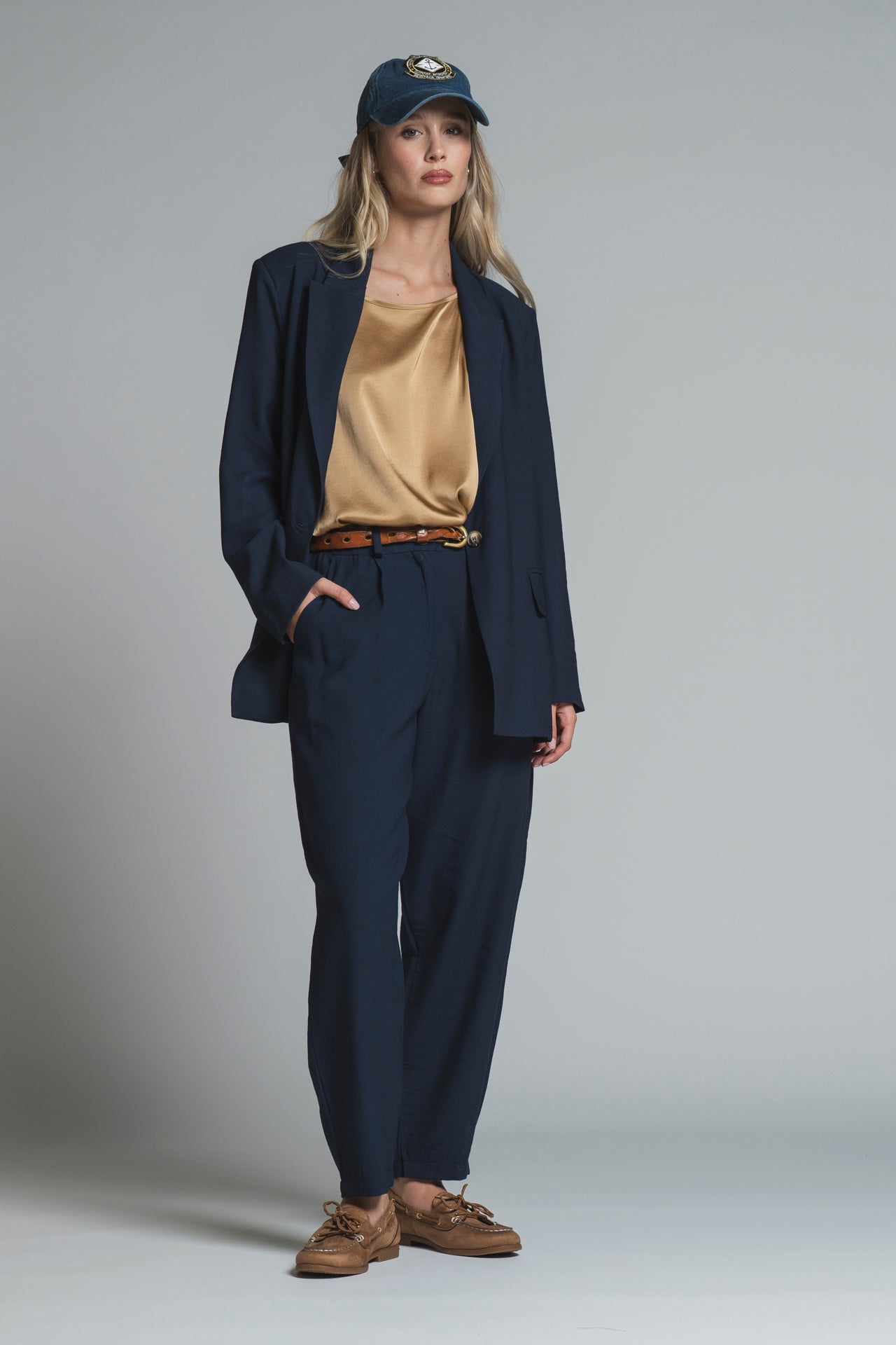 KIRA BLAZER IN MIXED VISCOSE