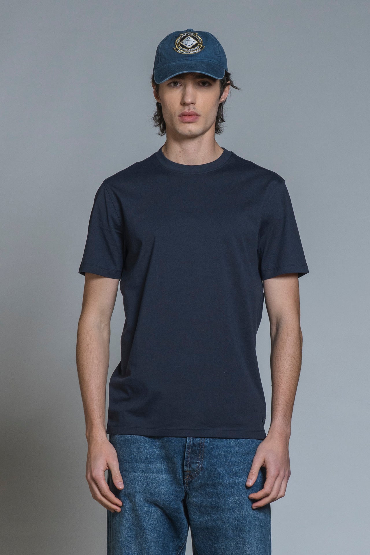 LANCE T-SHIRT IN MERCERIZED COTTON