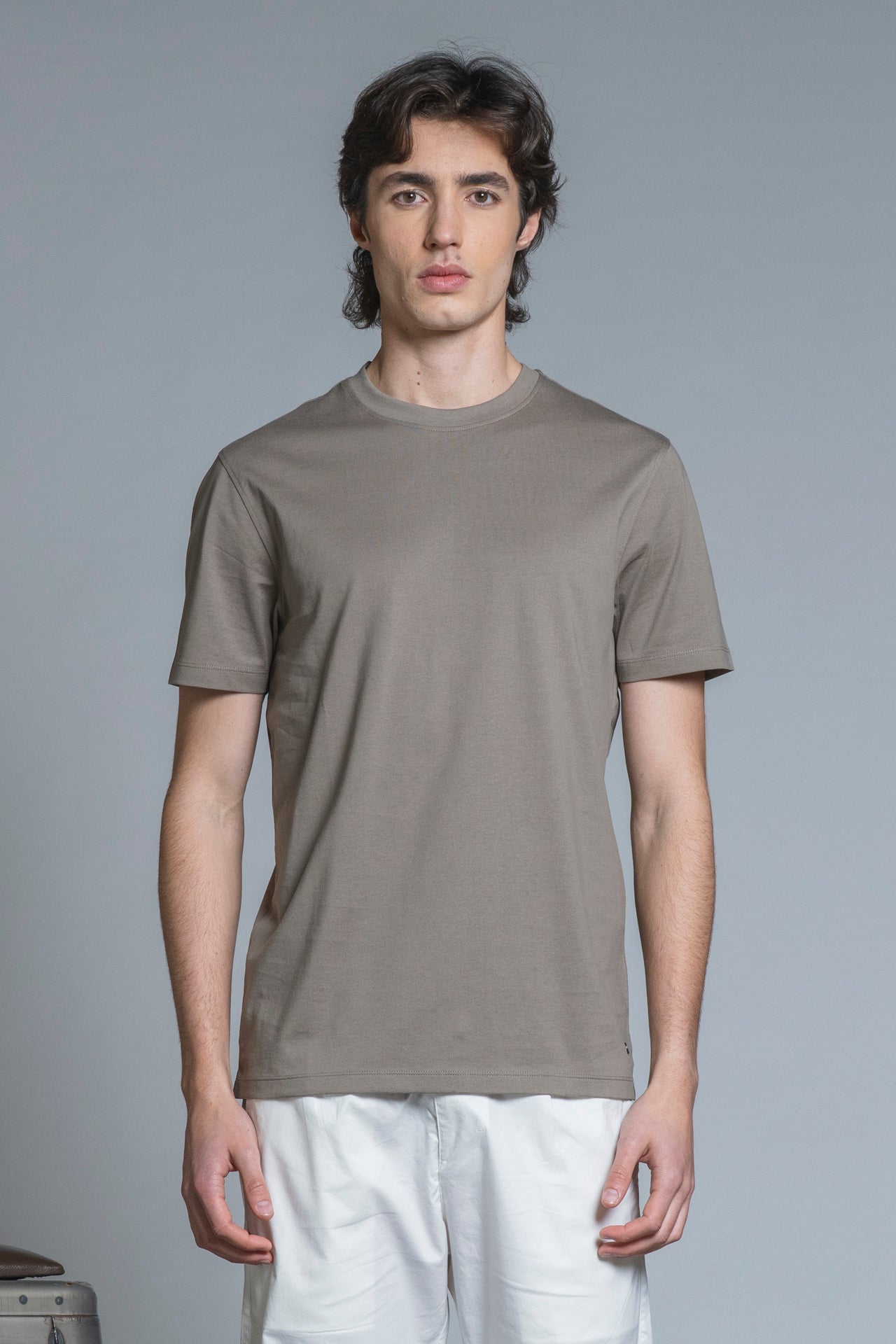 LANCE T-SHIRT IN MERCERIZED COTTON