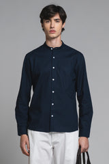 LARS SHIRT COREANA MIXED LINEN