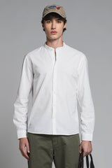 LARS SHIRT COREANA MIXED LINEN