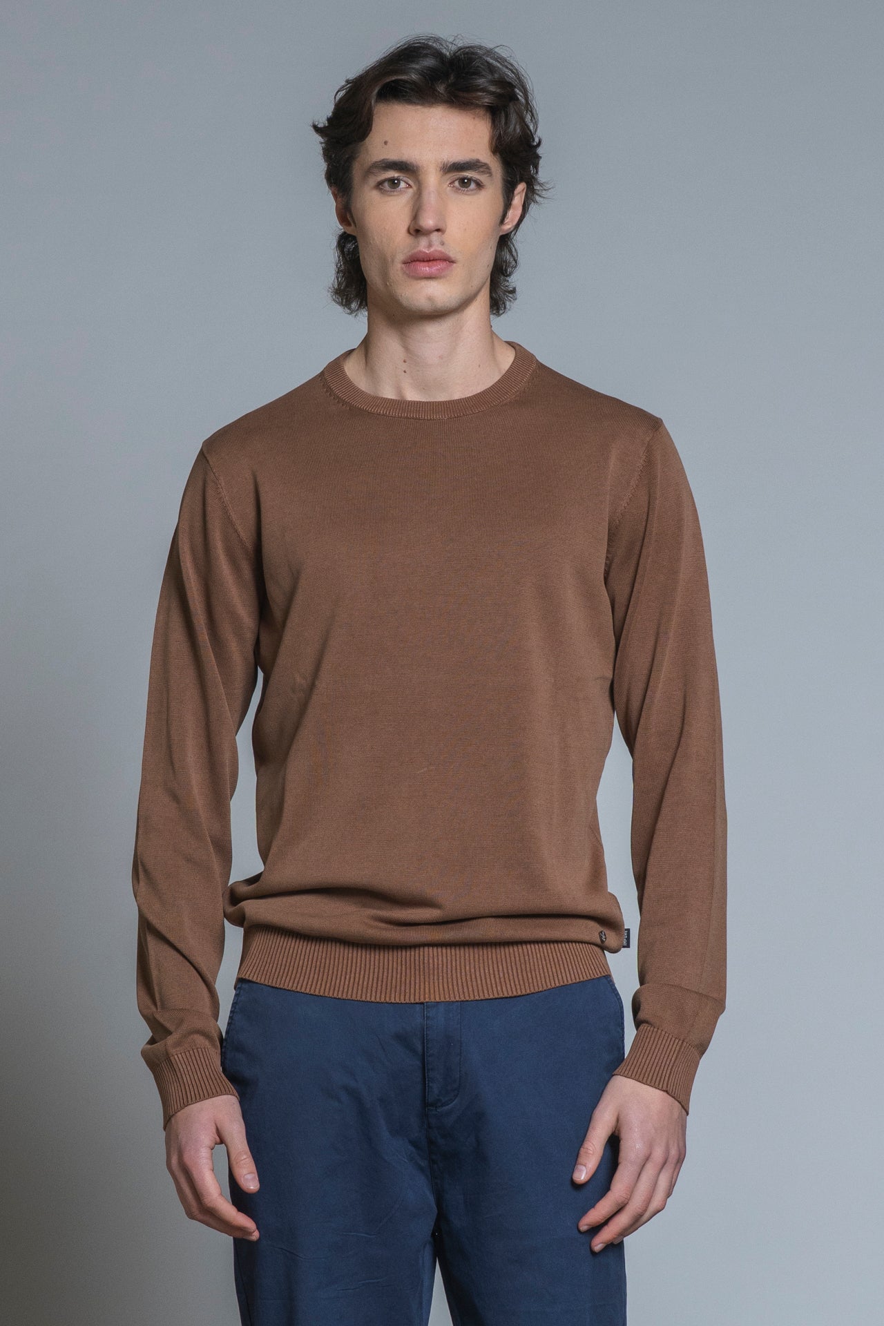 LORIS SWEATER ROUND NECK IN COTTON