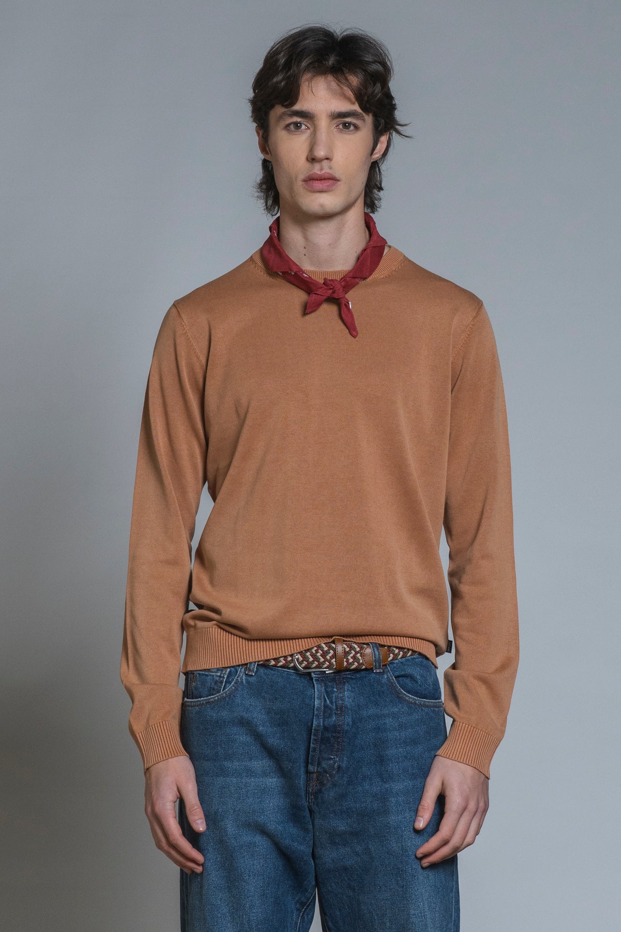 LORIS SWEATER ROUND NECK IN COTTON