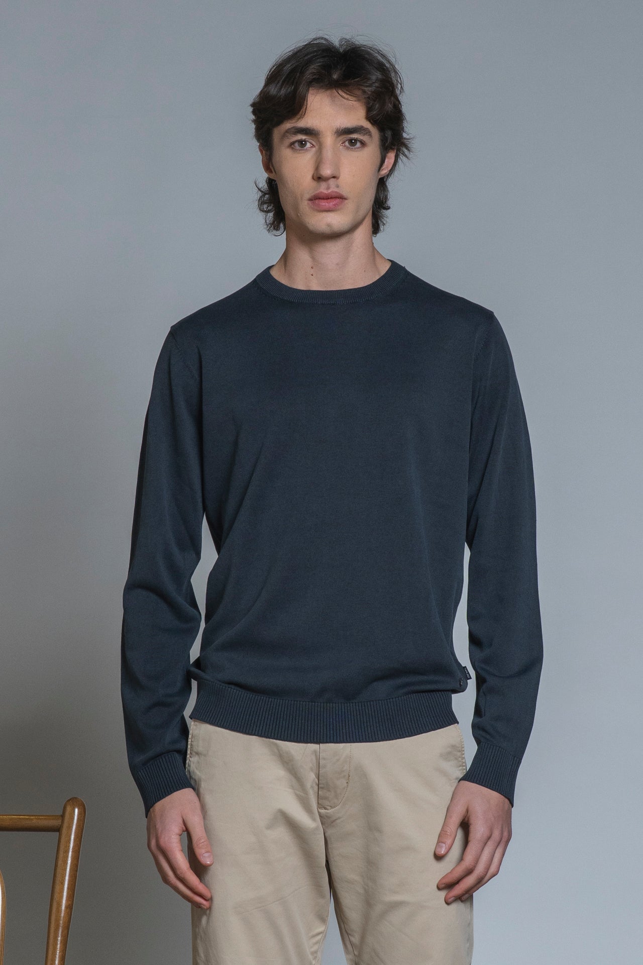 LORIS SWEATER ROUND NECK IN COTTON