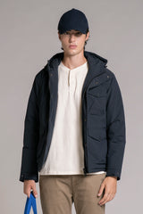 LOUIS JACKET HOODIE IN POLYESTER