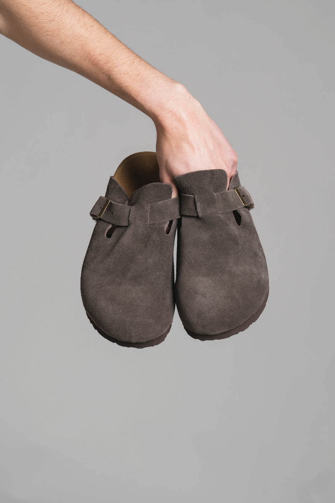 MARLEY SLIPPER CLOG UNISEX IN SUEDE
