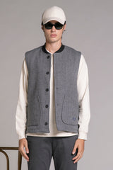 MARSH GILET MIXED WOOL