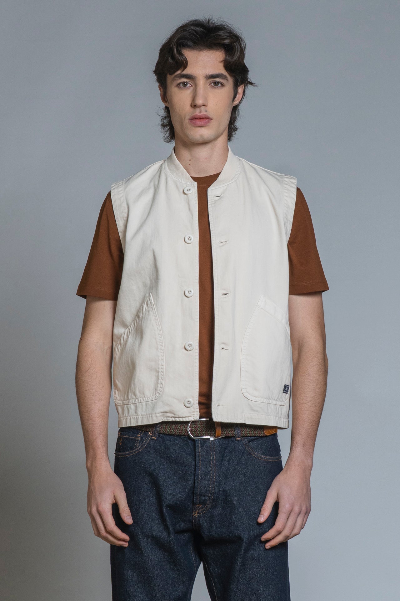 MARH GILET BULL DENIM