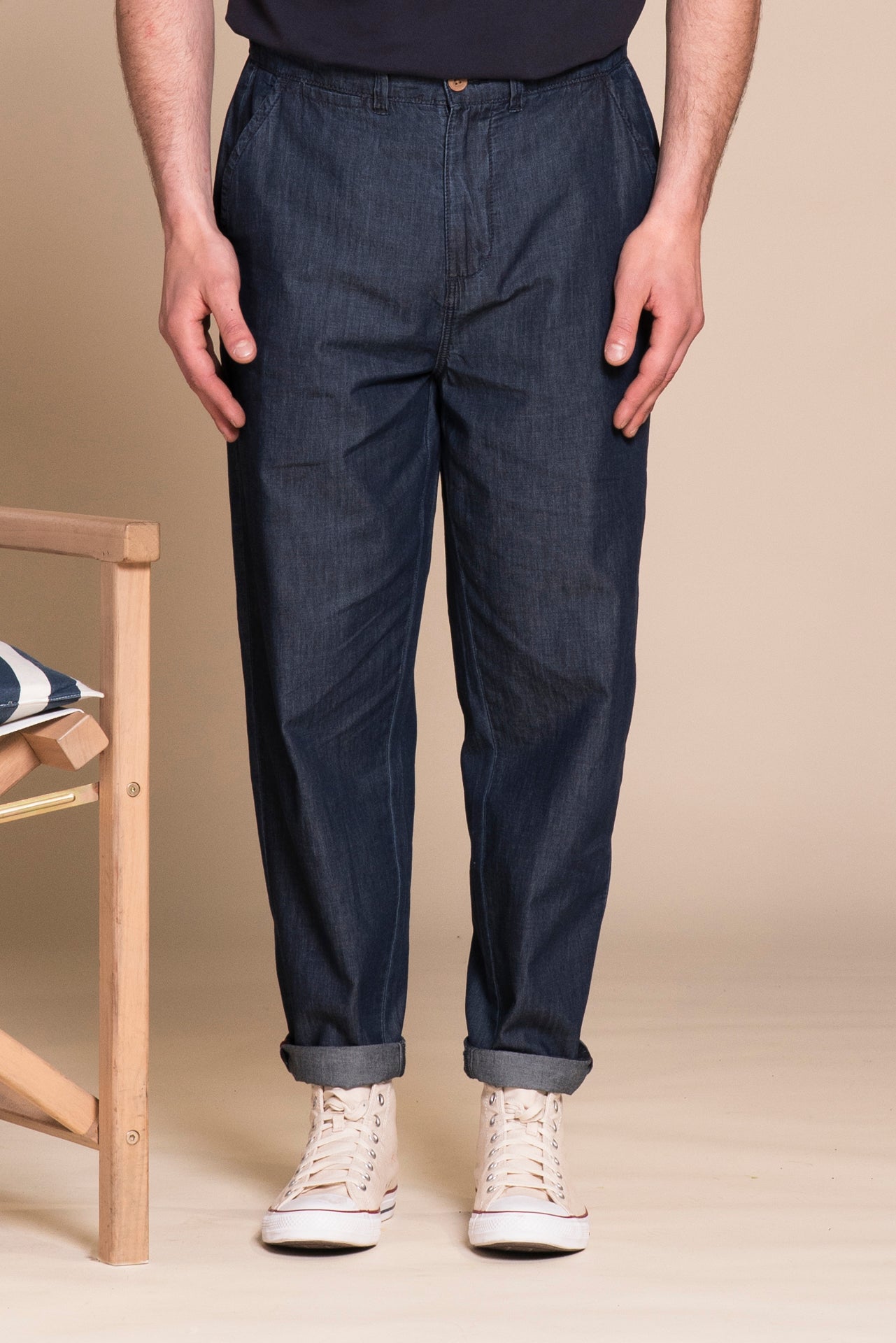 MILES CHINO LONG CHAMBRAY