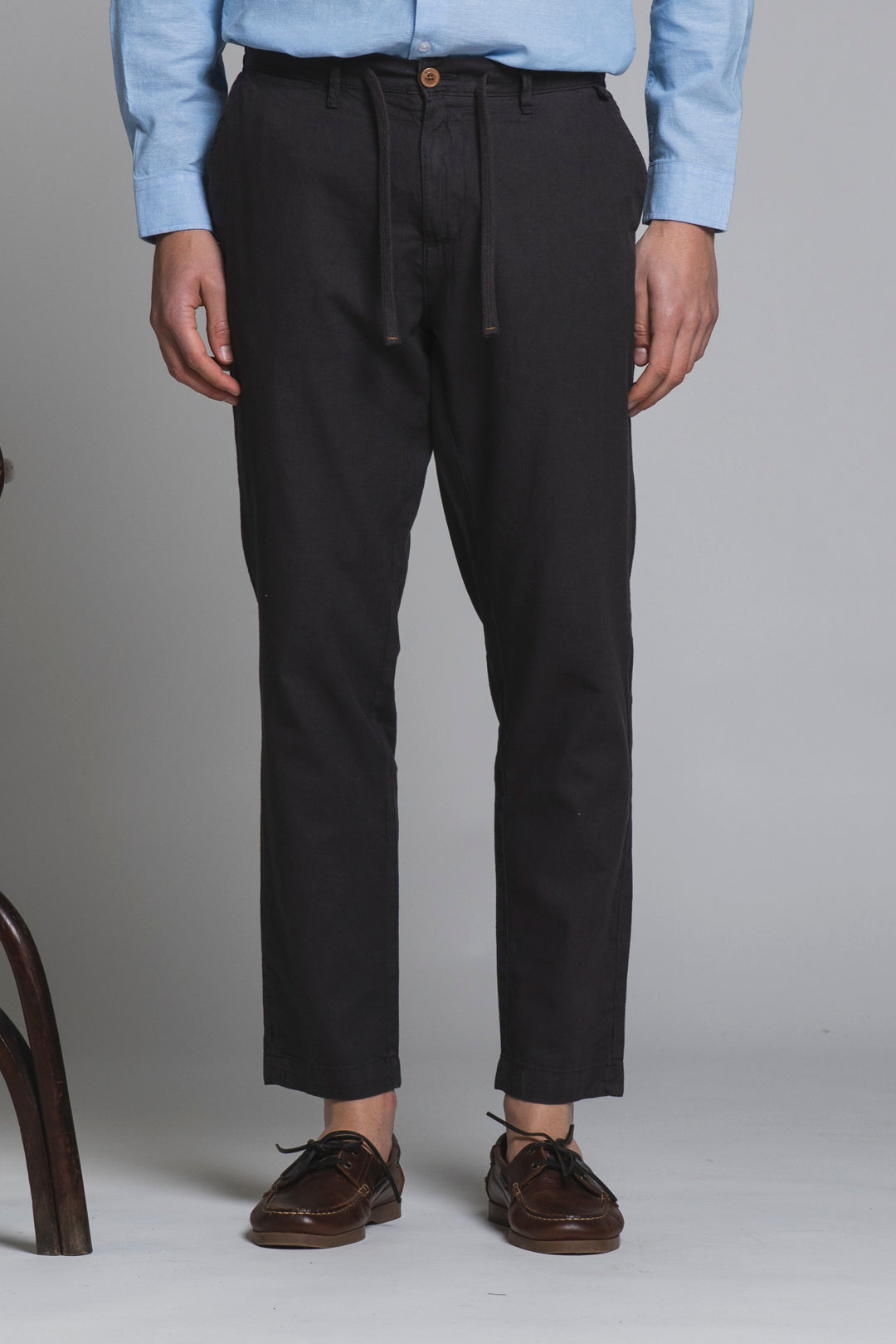 MILES CHINO LONG MIXED LINEN