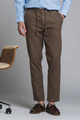 MILES CHINO LONG MIXED LINEN