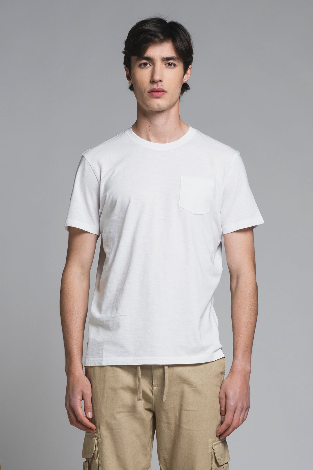 MORRIS T.SHIRT IN JERSEY SLUB