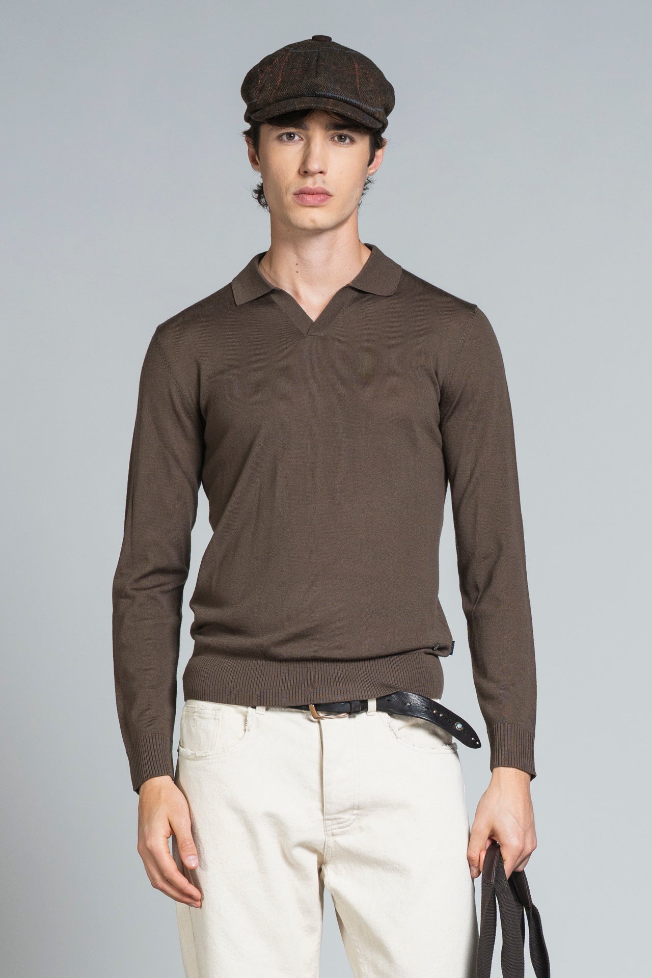 NEIL POLO SKIPPER IN MERINOS