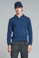 NEIL POLO SKIPPER IN LAMBSWOOL