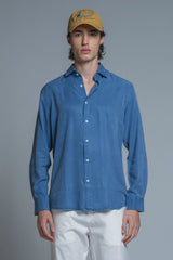 NIGEL FRENCH COLLAR IN TESSUTO LYOCELL