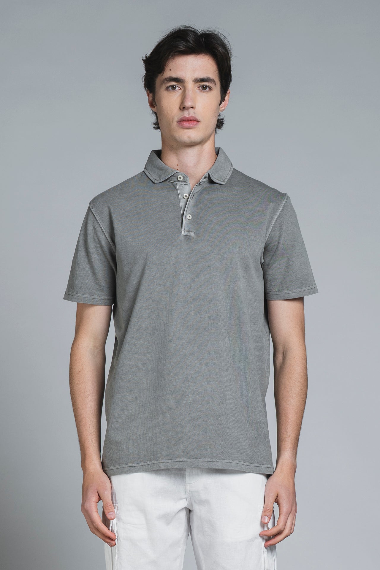 PETER POLO 3 BUTTON IN PIQUET