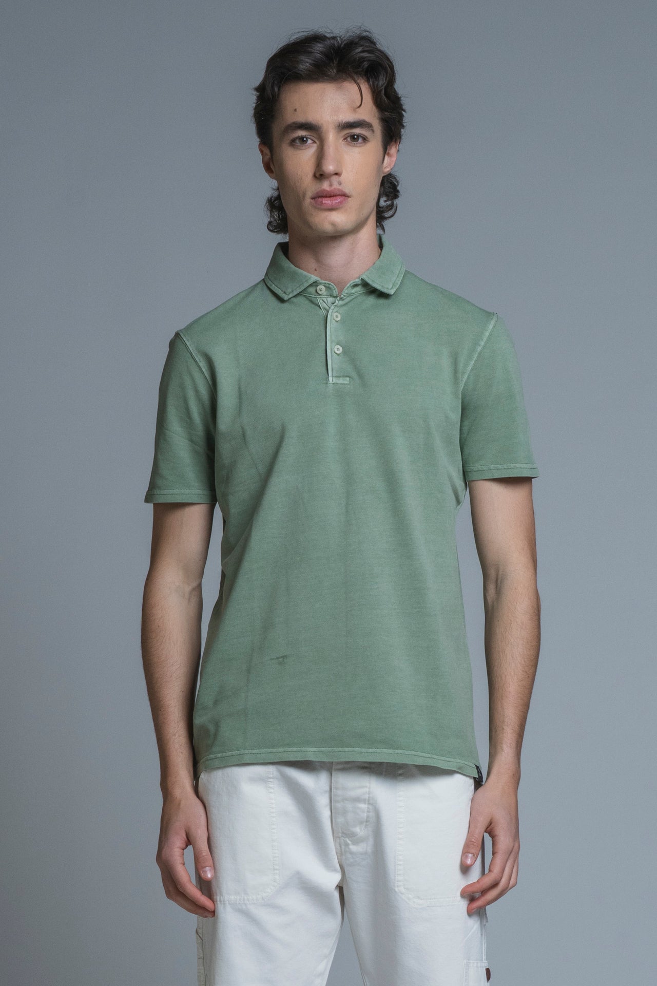 PETER POLO 3 BUTTON IN PIQUET