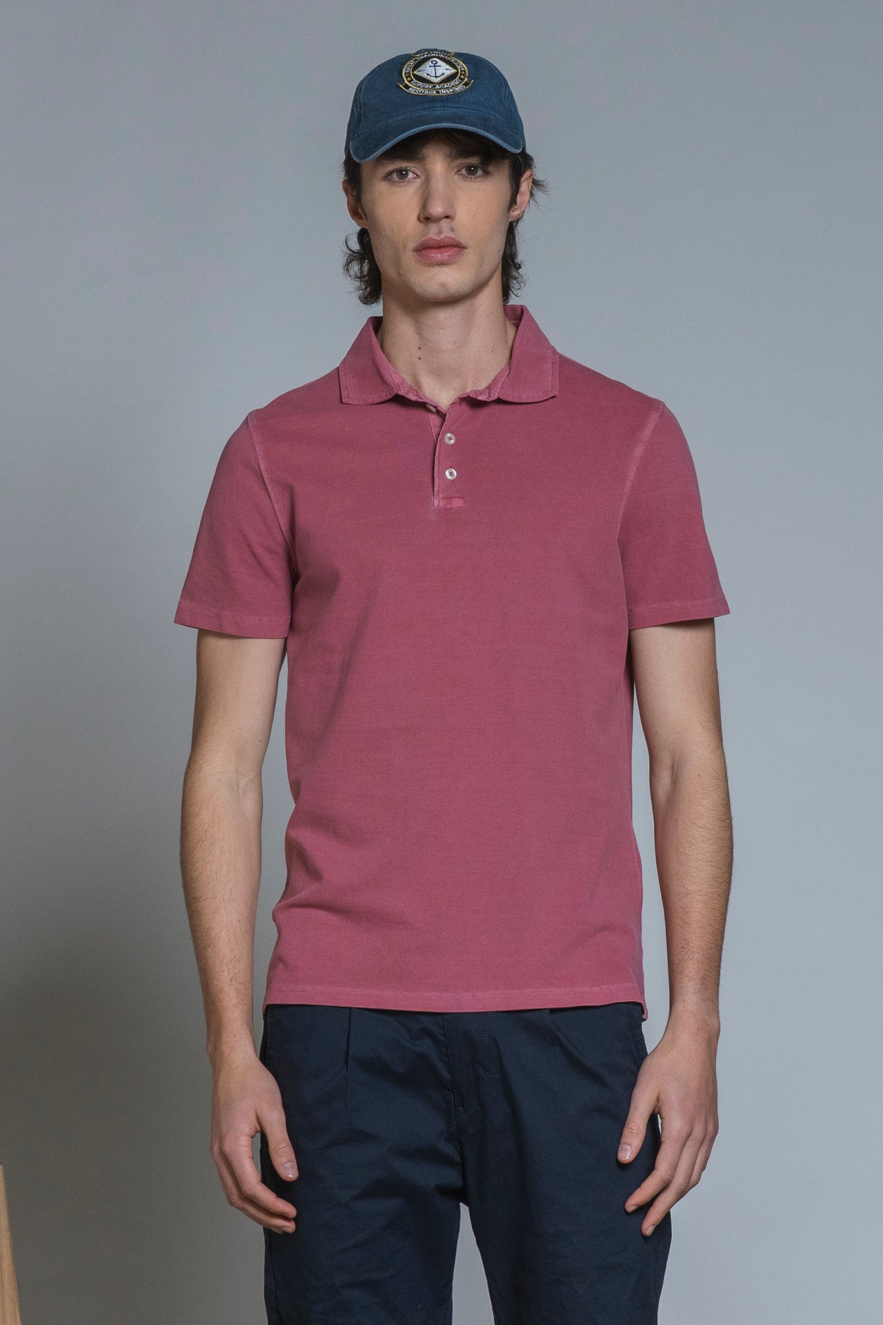 PETER POLO 3 BUTTON IN PIQUET