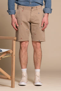 REY CHINO SHORT EMBROIDERY