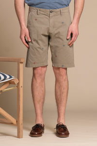 REY CHINO SHORT EMBROIDERY