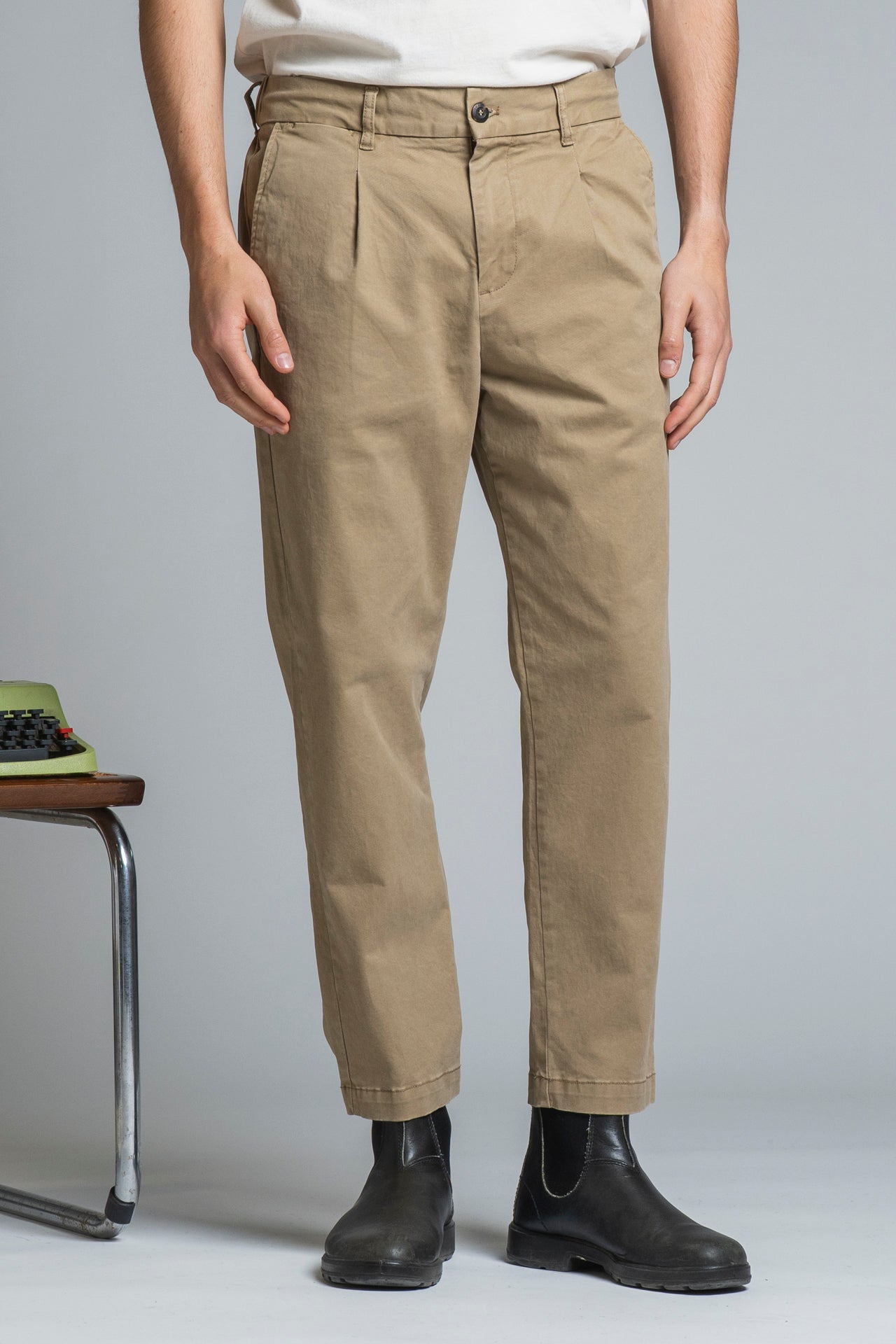 RICHARD CHINO LONG PENCES IN TWILL
