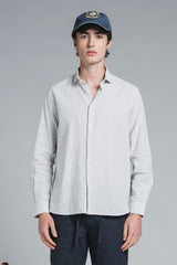 RILEY COLLAR FRENCH MIXED LINEN