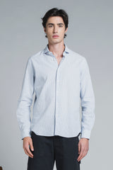 RILEY COLLAR FRENCH MIXED LINEN