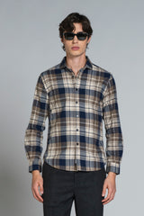 RILEY COLLAR FRENCH IN COTTON CHECK
