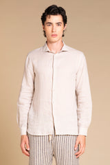 RILEY FRENCH COLLAR IN LINEN