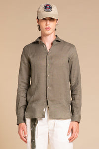 RILEY FRENCH COLLAR IN LINEN