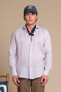 RILEY FRENCH COLLAR IN LINEN
