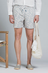 RIO ICON SWIMTRUNK IN SEERSUCKER