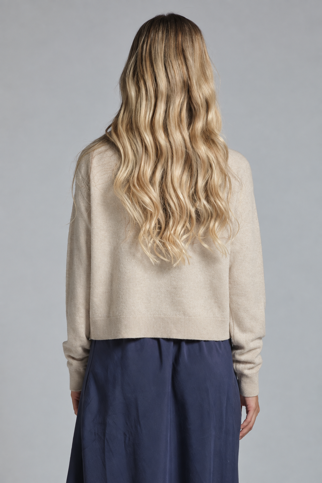 JEANNA SWEATER TURTLE NECK IN WOOL MERCERIZED