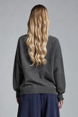 ZOE ROUND NECK IN 100% WOOL
