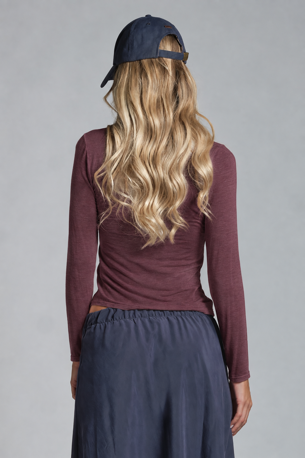 BLANCA T.SHIRT IN MIXED CASHMERE